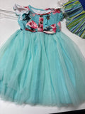 Floral Tulle Dress for Girls