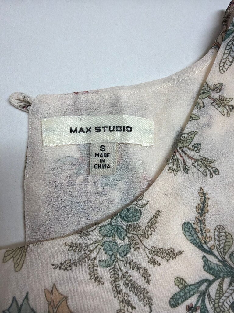 Max Studio Floral Print Blouse