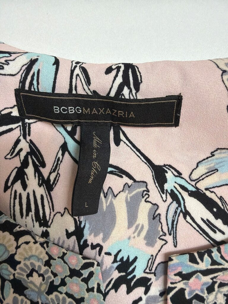 BCBG Max Azria Floral Print Dress
