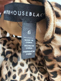 Leopard Print Dress by Whitehouse Black Market