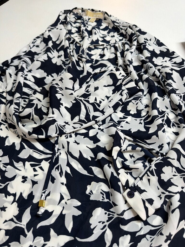Michael Kors Floral Print Blouse