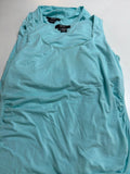 Per Se Aqua Blue Tank Top