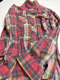 Cato Women's Plaid Button-Up Shirt