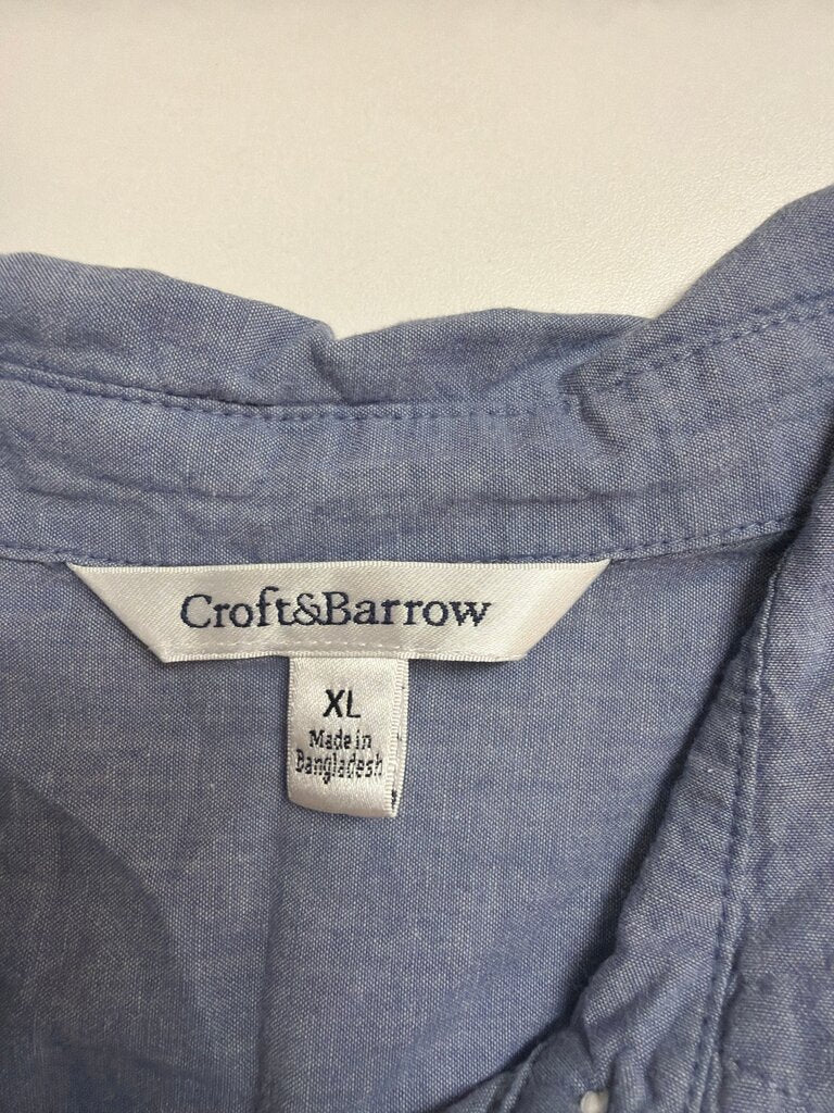 Croft & Barrow Long Sleeve Button-Up Shirt