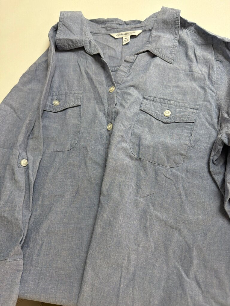 Croft & Barrow Long Sleeve Button-Up Shirt