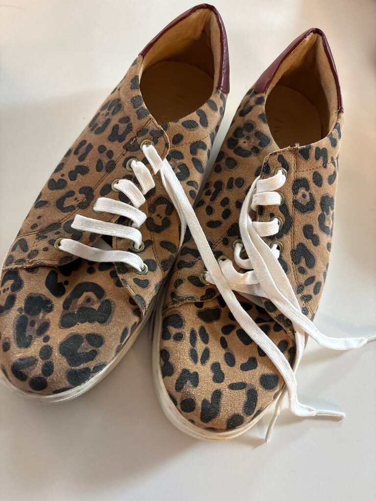 Jack Rogers Leopard Print Sneakers