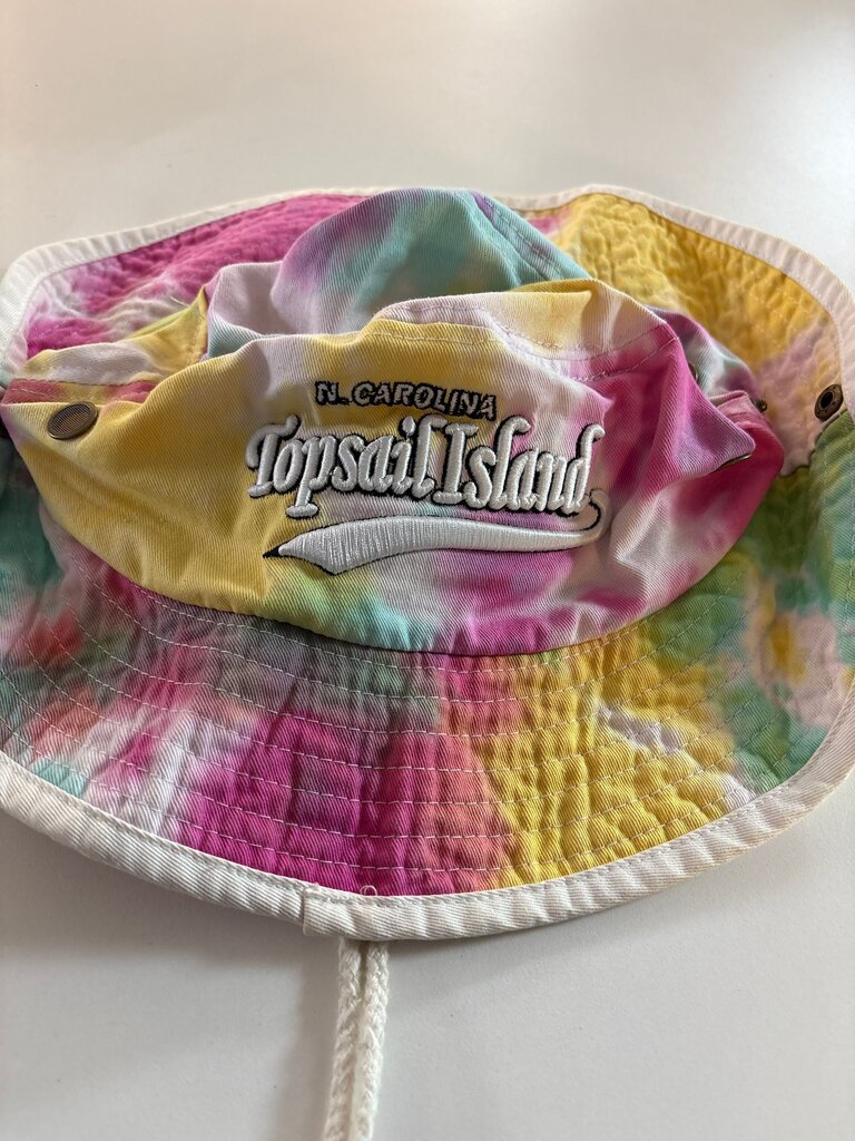 Topsail Island Tie-Dye Bucket Hat