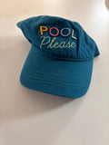 Teal Pool Please Cap