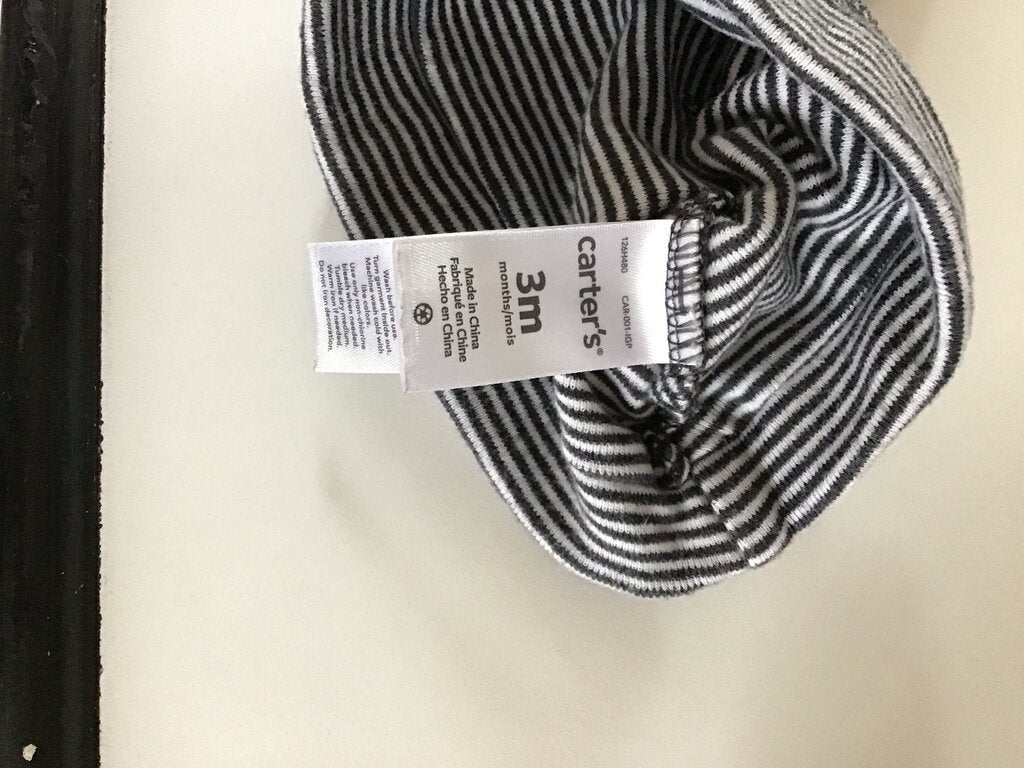 Carter's Striped Baby Hat with Bear Ears