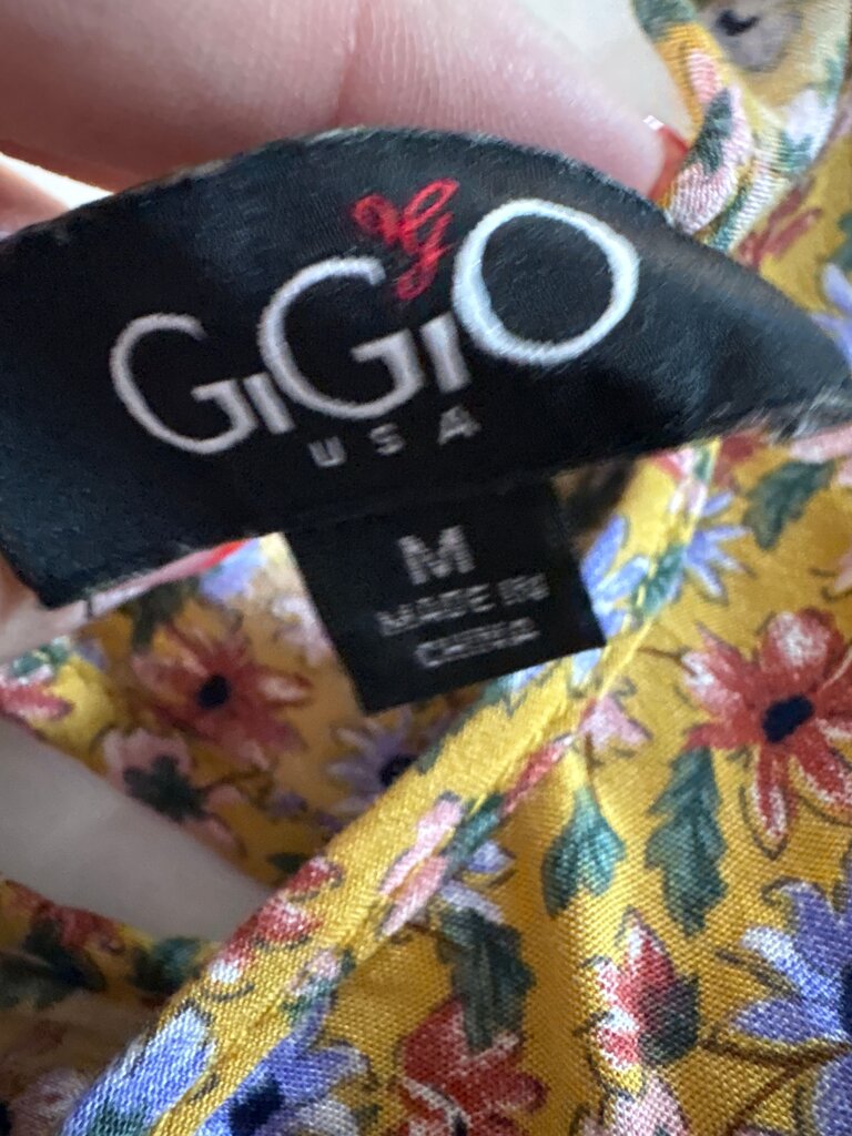 Gigi O Women's Floral Long Sleeve Top