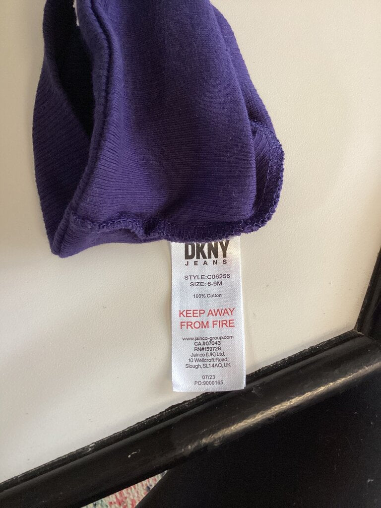 DKNY Jeans Purple Beanie Hat