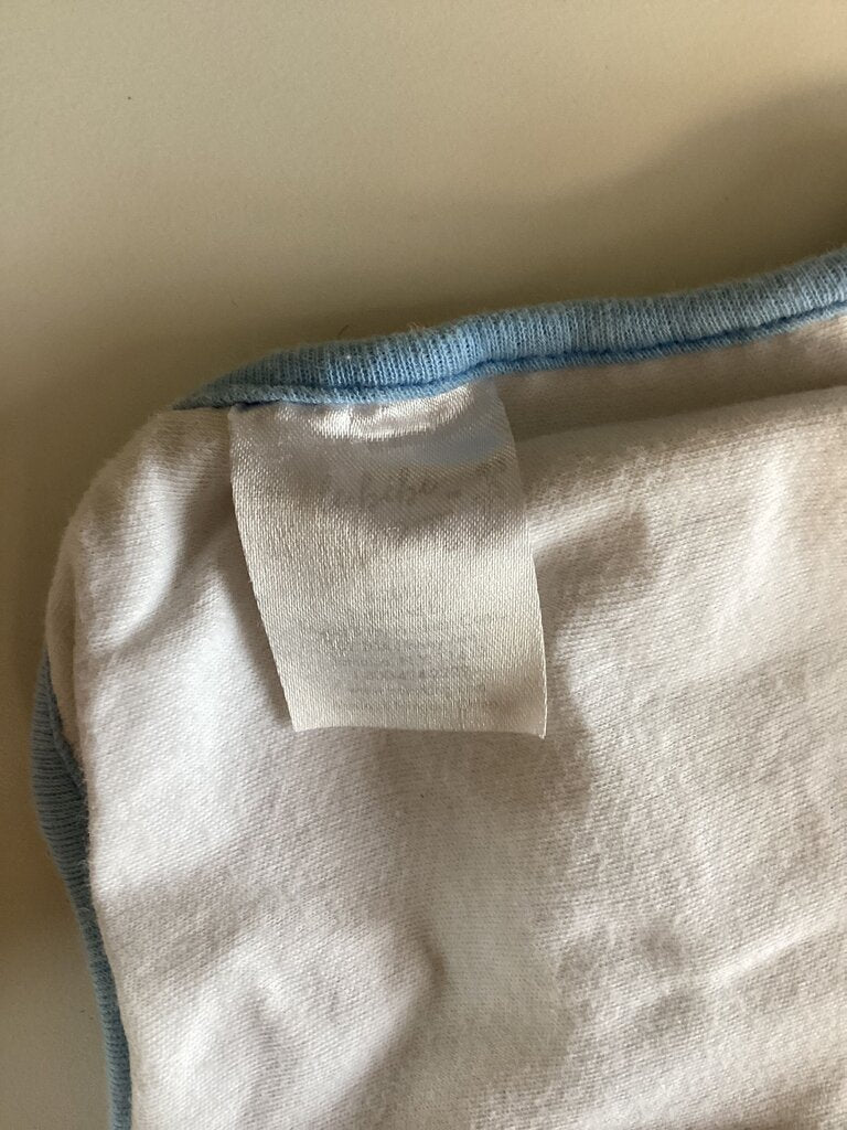 Whale Embroidered Baby Bib