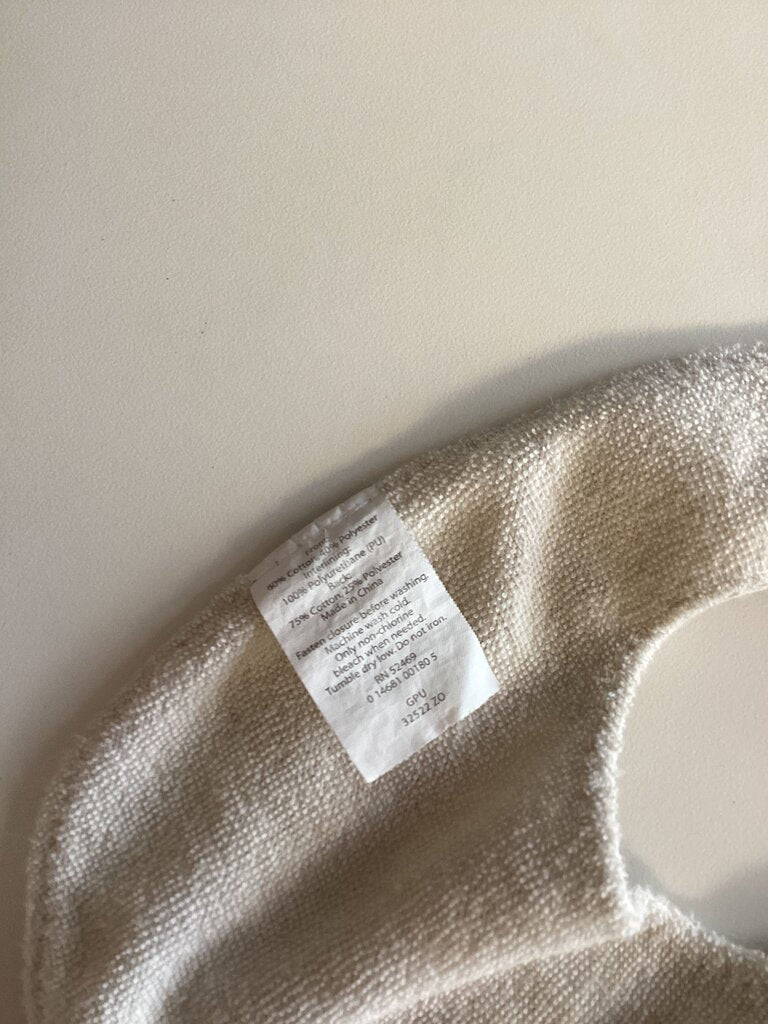 Dinosaur Print Baby Bib