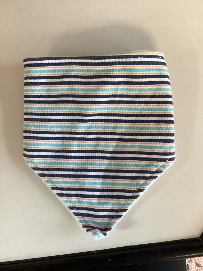 Striped Baby Bib