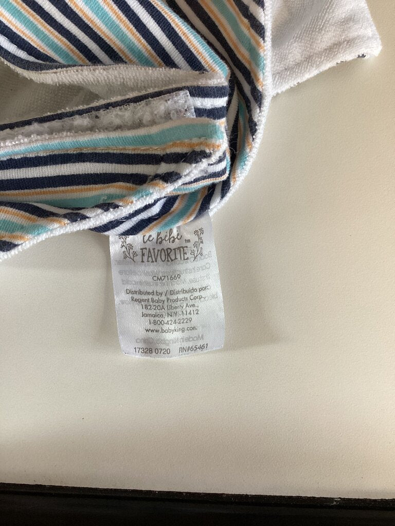 Striped Baby Bib