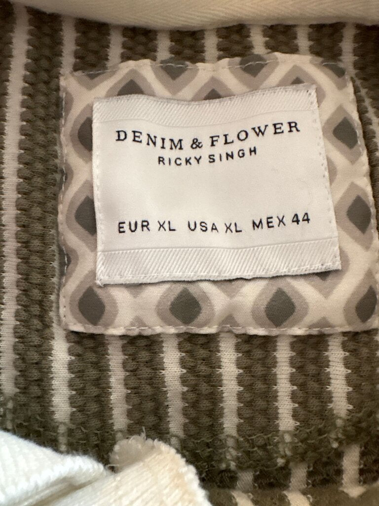 Striped Polo Shirt by Denim & Flower