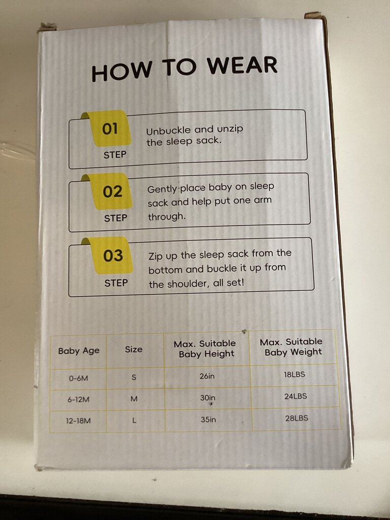 Atta Baby Wearable Blanket