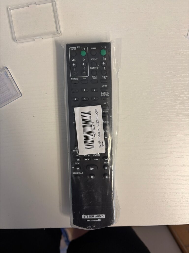 System Audio Remote Control RM-AMU125