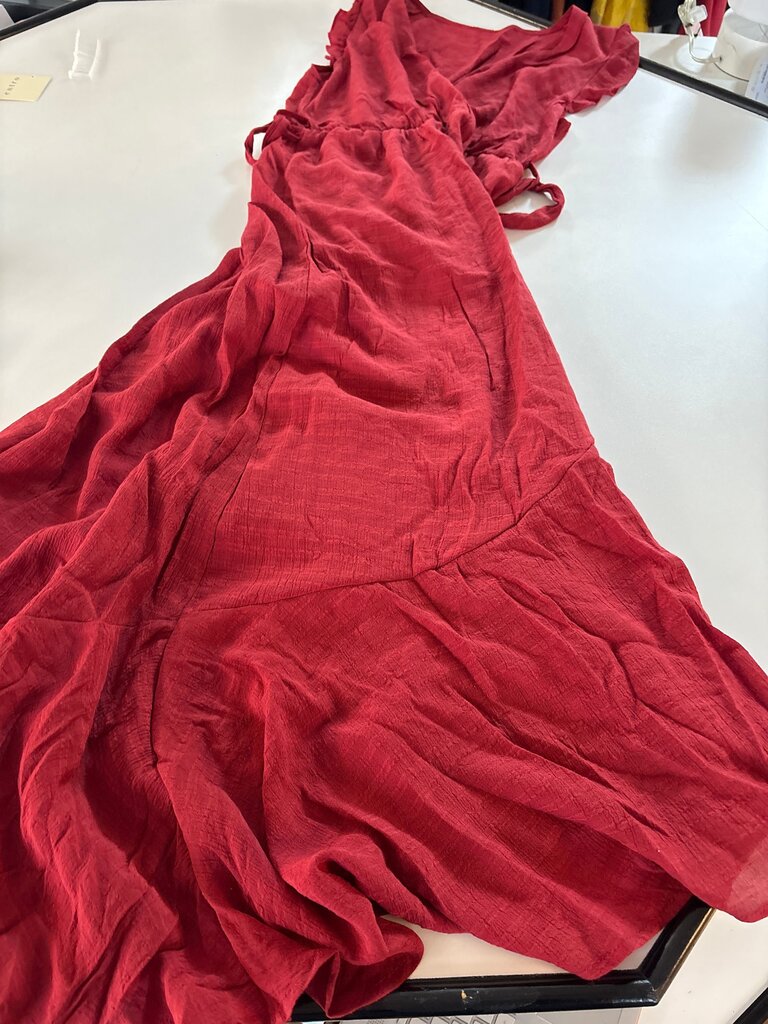 Shein Red Maxi Dress