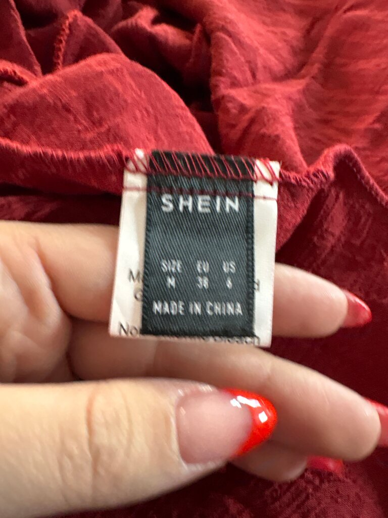 Shein Red Maxi Dress