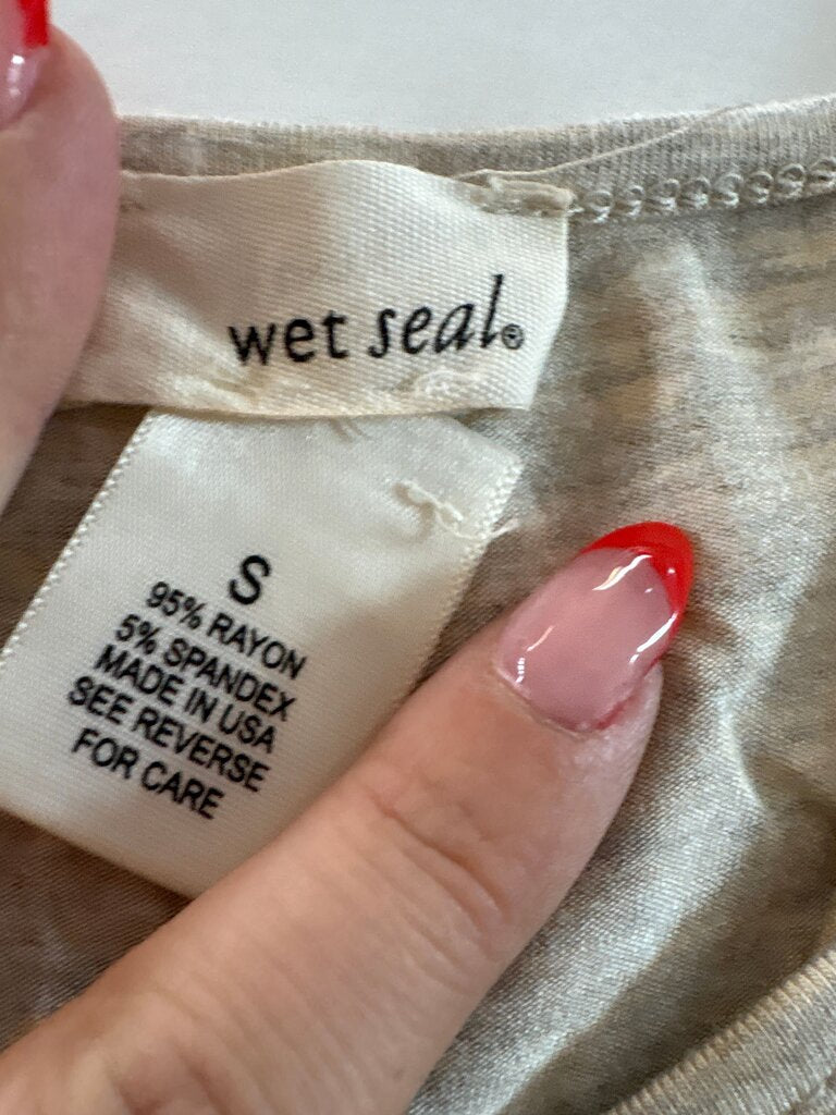 Wet Seal Women's Short Sleeve Dress