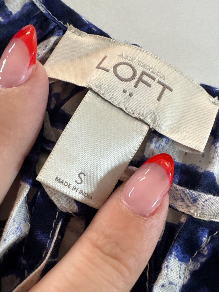 LOFT Women's Floral Print Top