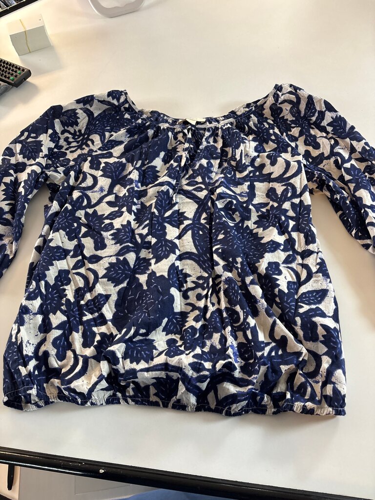 LOFT Women's Floral Print Top