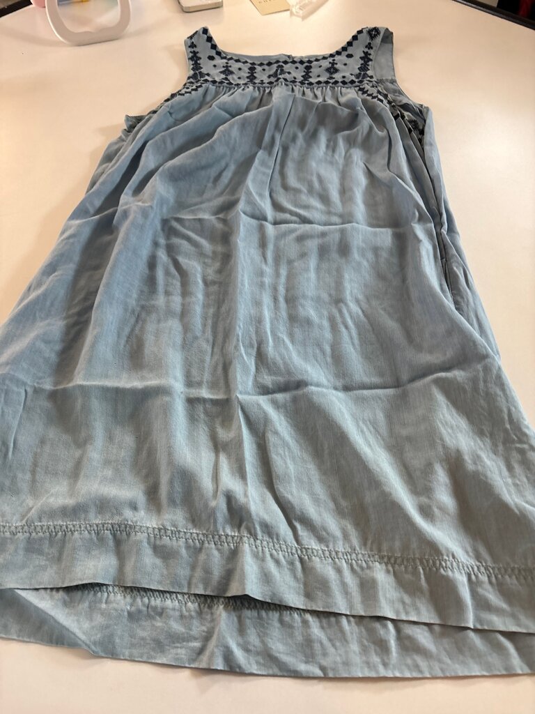 Crown & Ivy Women's Lightweight Blue Sleeveless Dress