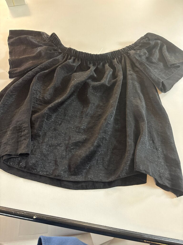 Moon Kiss Black Off-Shoulder Top