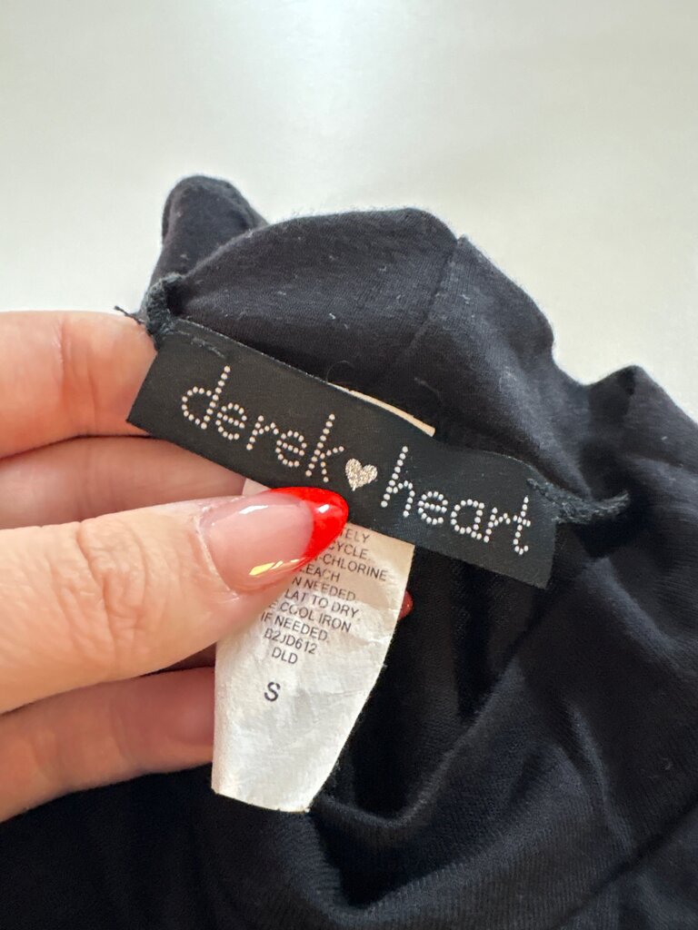 Derek Heart Black Sleeveless Maxi Dress