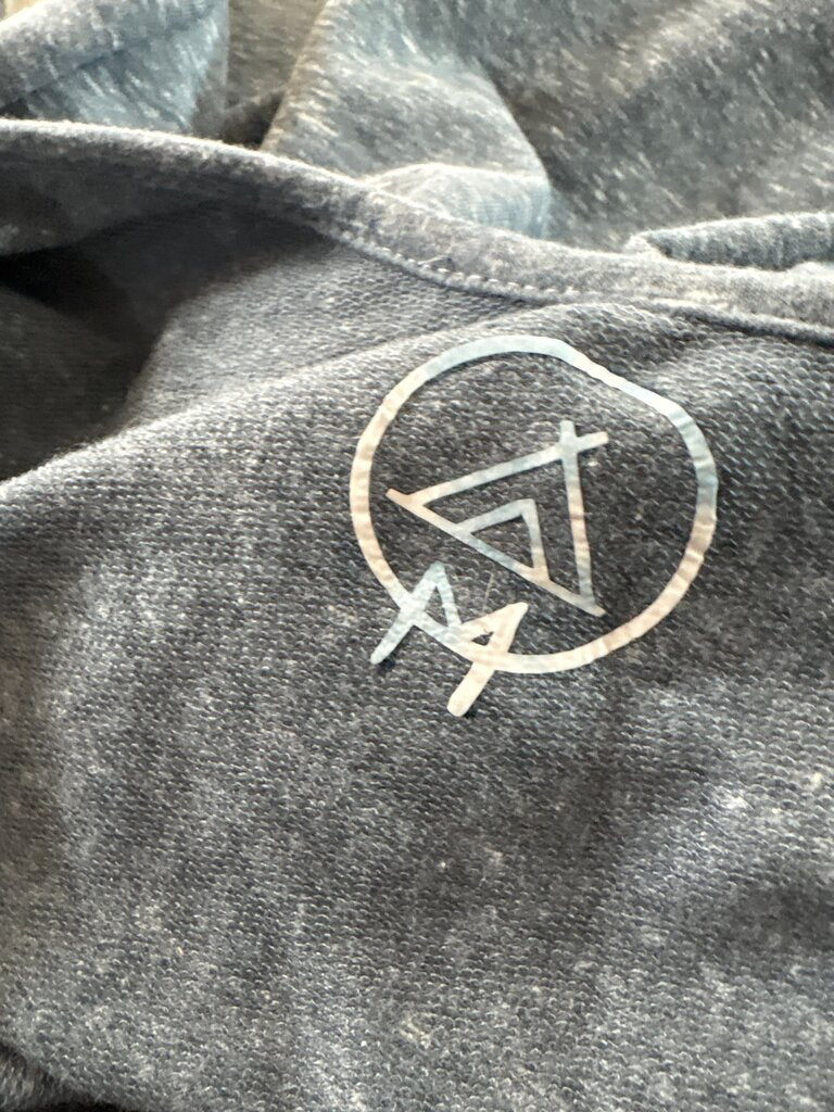 Gray Long Sleeve Top