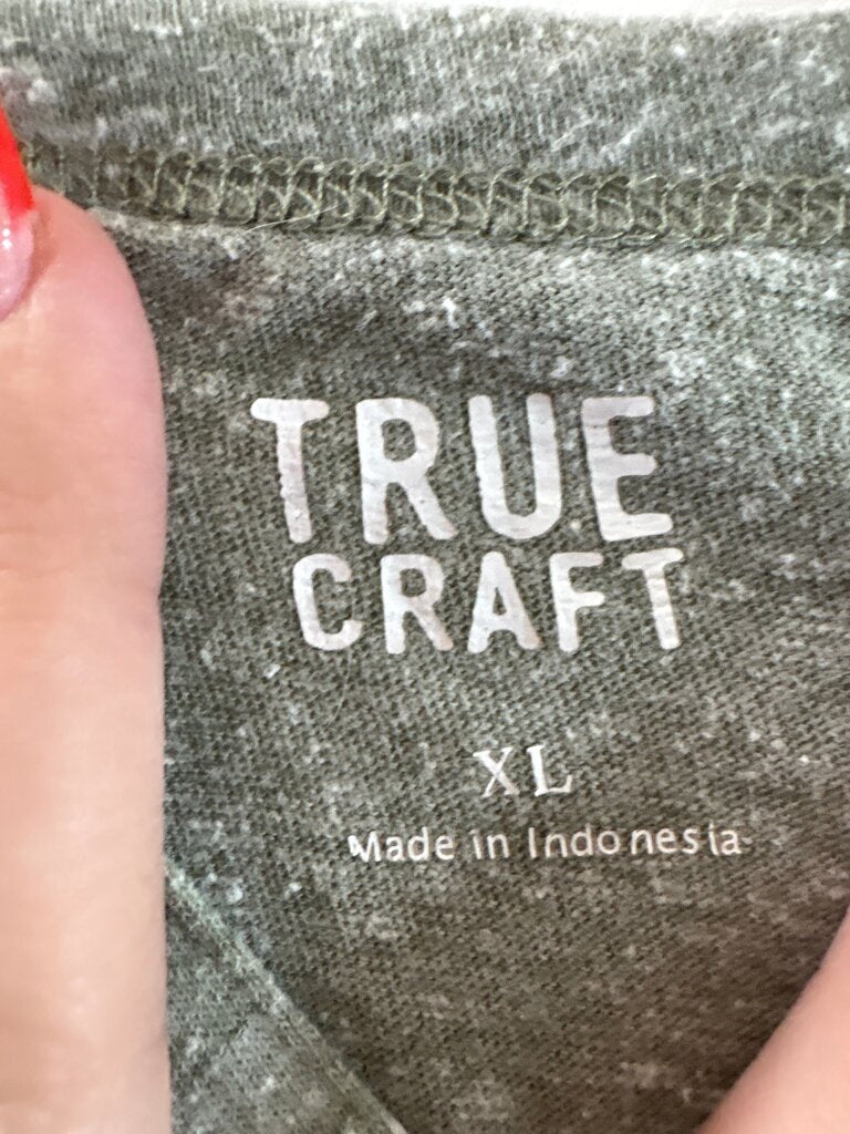 True Craft Long Sleeve Henley Shirt