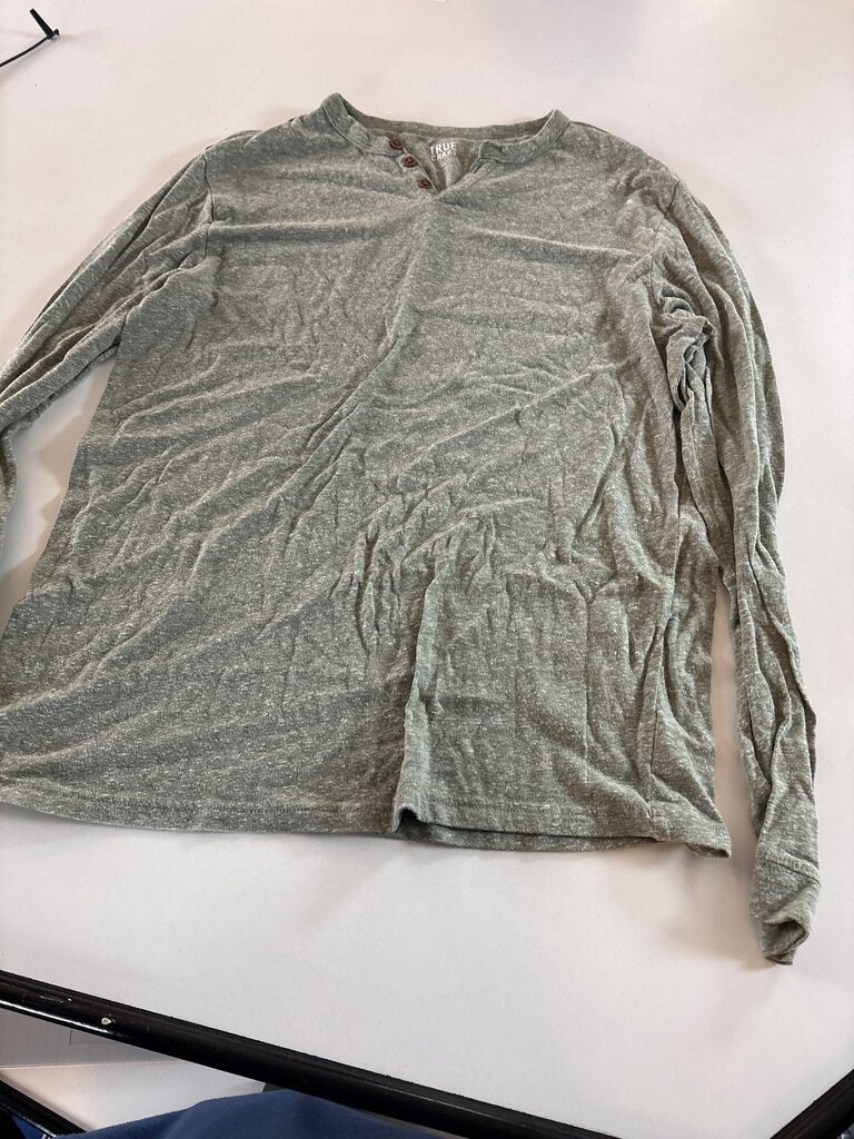 True Craft Long Sleeve Henley Shirt
