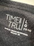 Time and Tru Long Sleeve Henley Shirt