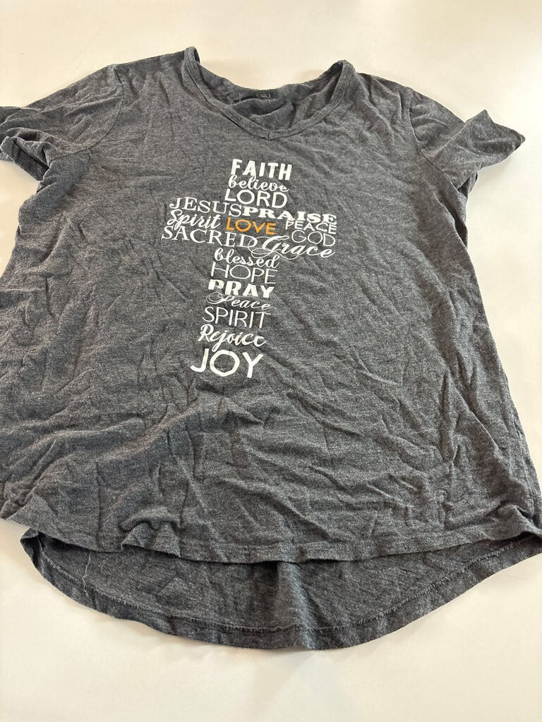 Faith Love Cross Graphic Tee