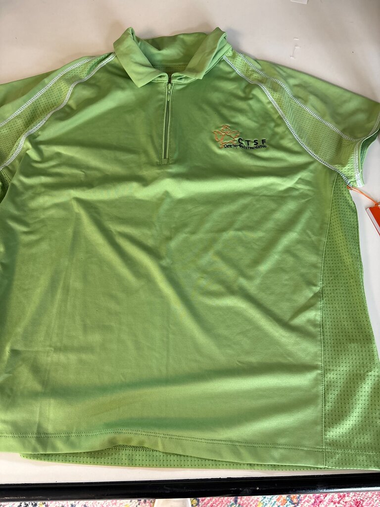 Ashworth Weather Systems Green Polo Shirt