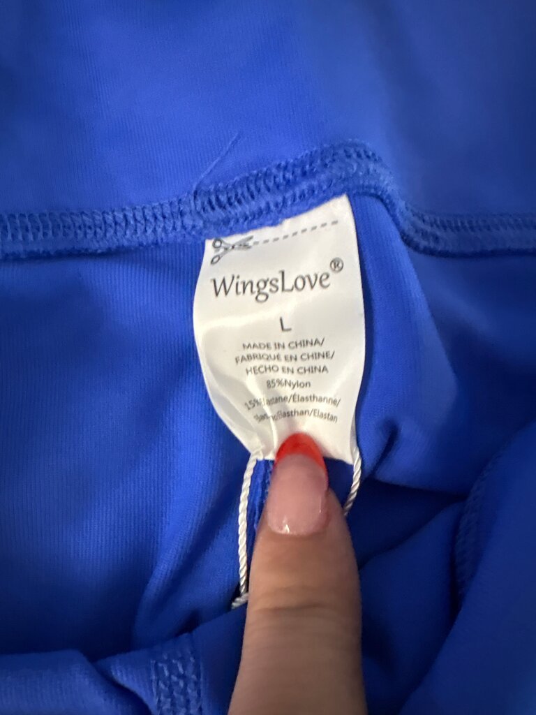 WingsLove Blue Leggings