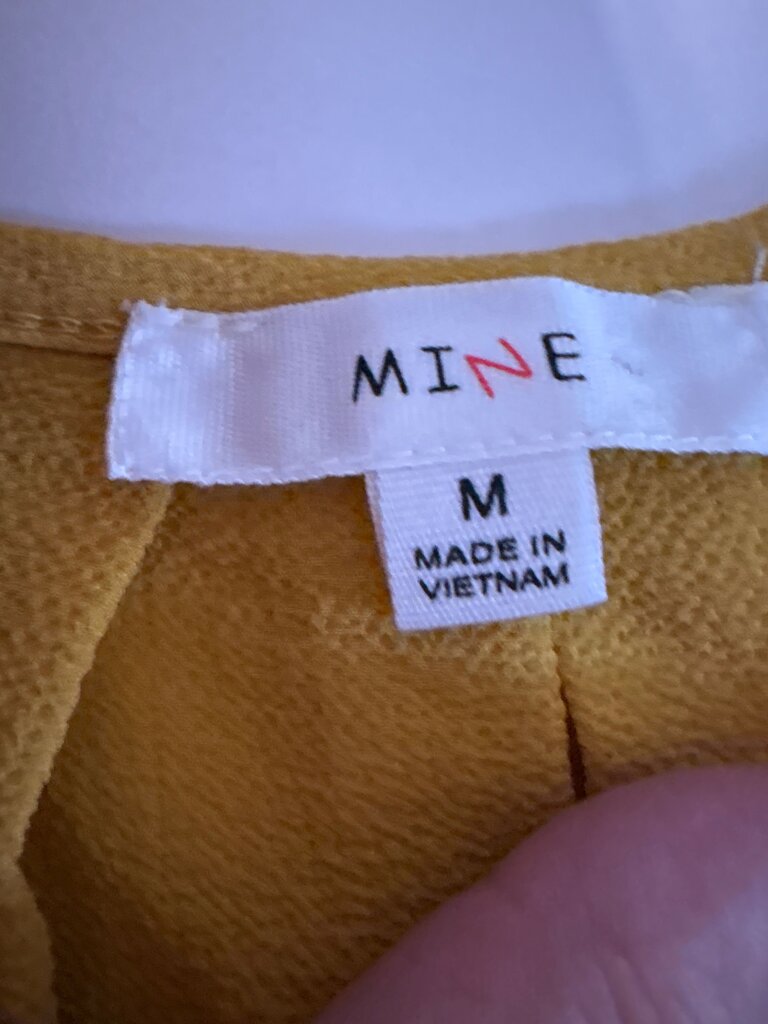MINE Women's Yellow Top