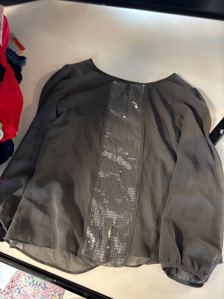Talbots Sequin Accent Blouse