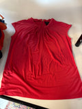Worthington Red Cap Sleeve Top