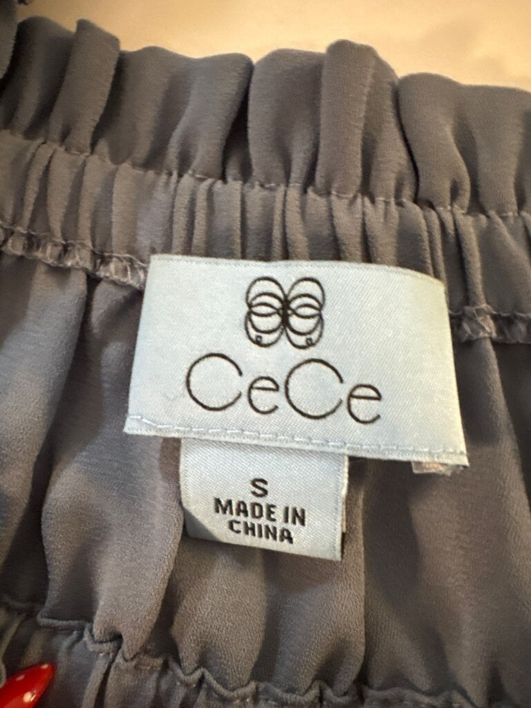 CeCe Women's Flutter Sleeve Blouse