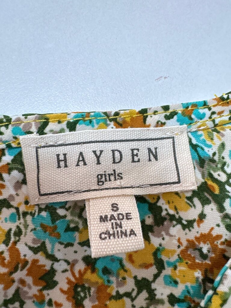 Girls Floral Print Top