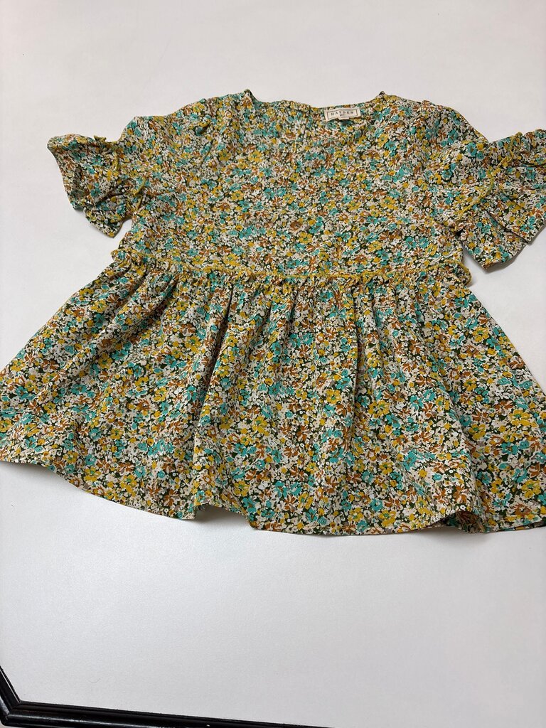 Girls Floral Print Top
