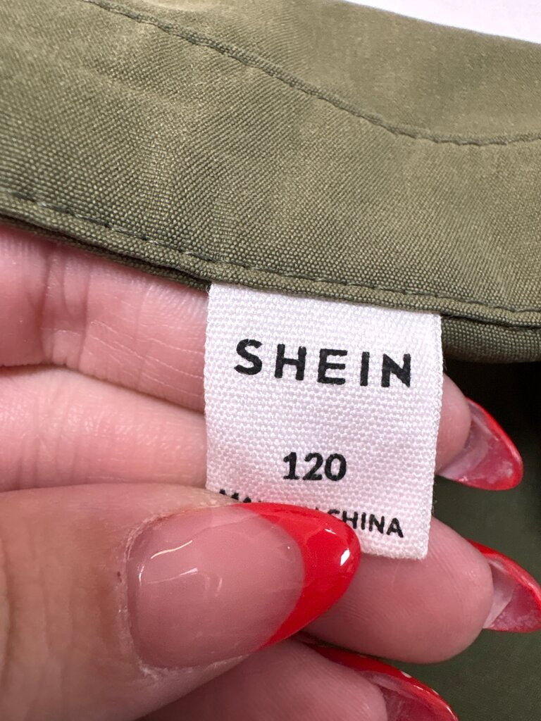SHEIN Olive Green Romper