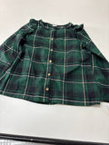 Carter's Kid Green Plaid Button-Up Shirt