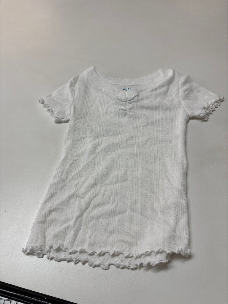 Thereabouts Girls' White Short Sleeve Top