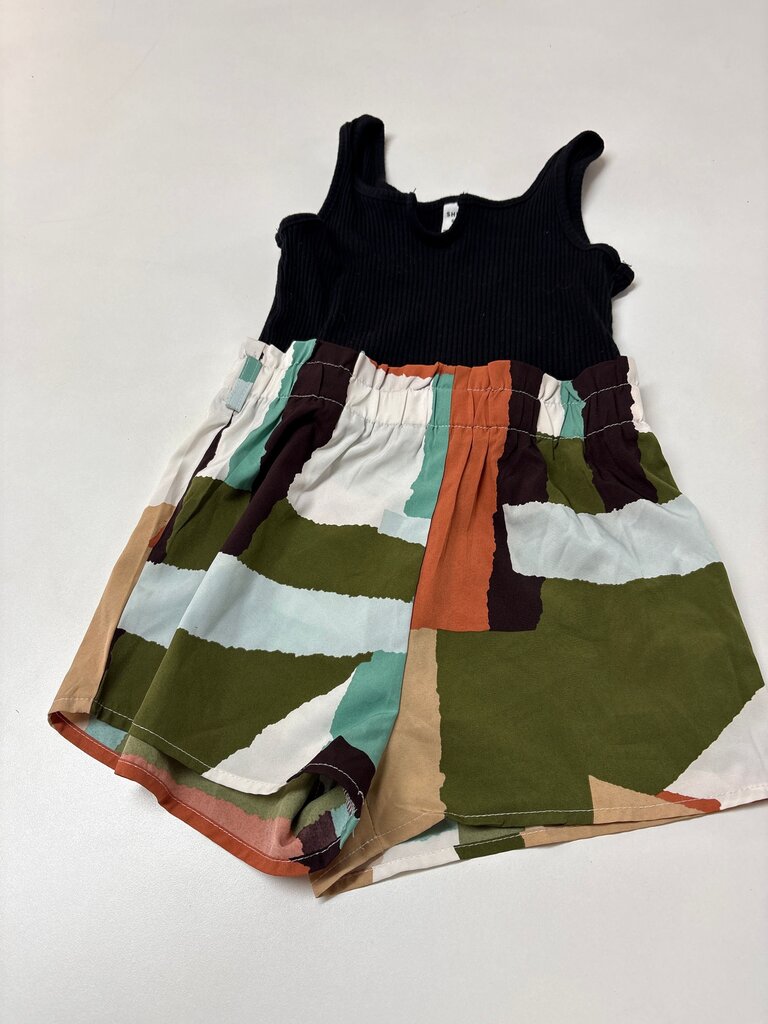 Colorful Layered Romper