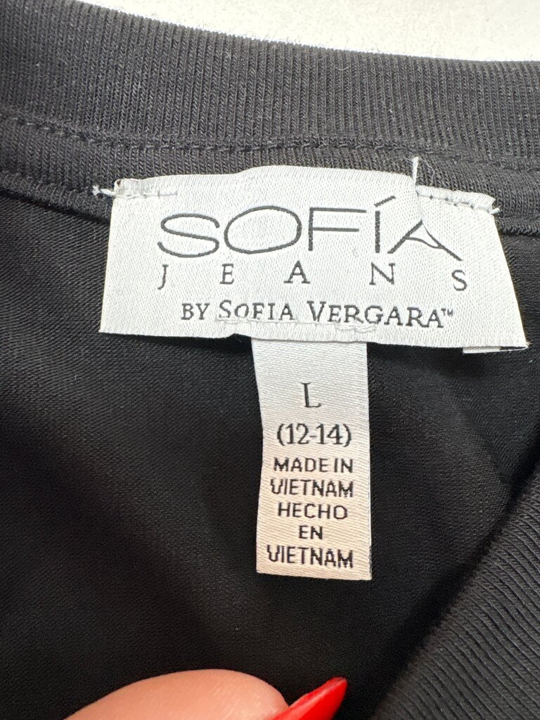 Sofia Jeans Black T-Shirt