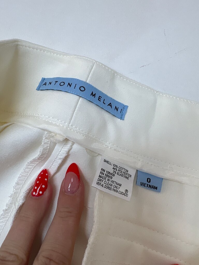 Antonio Melani Women's White Dress Pants