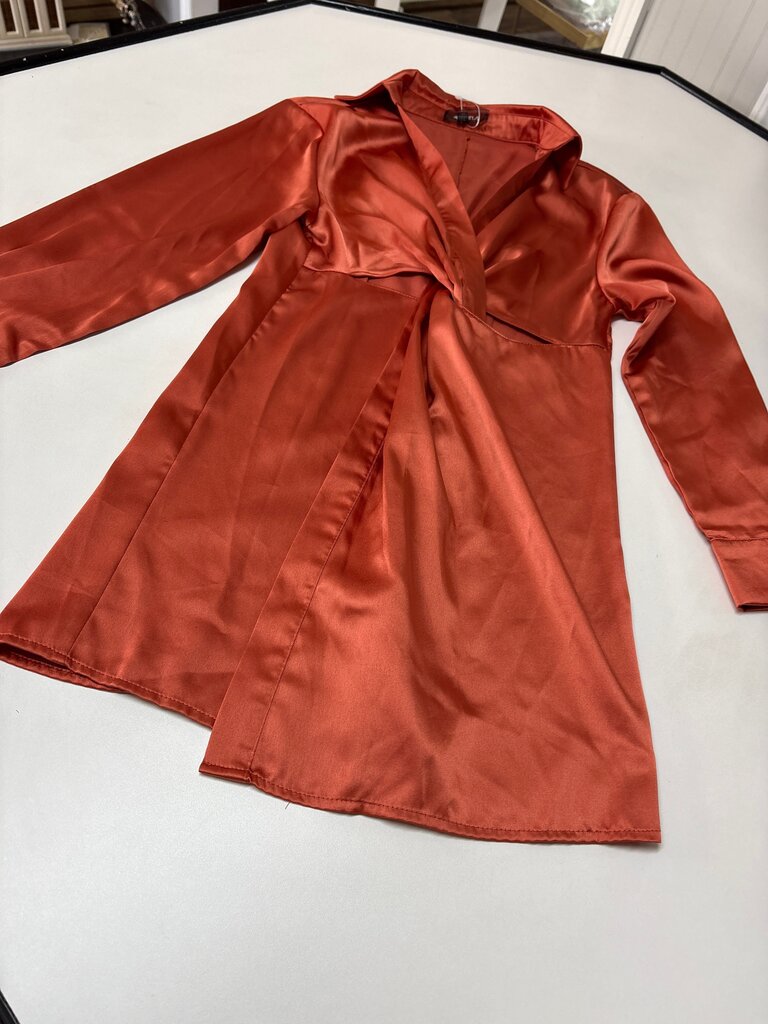 ASIMINA Satin Wrap Dress